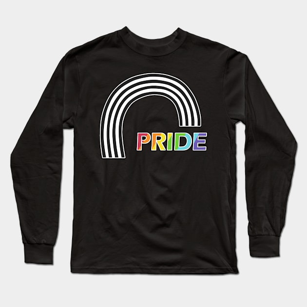 Straight ally rainbow pride Long Sleeve T-Shirt by Alyen